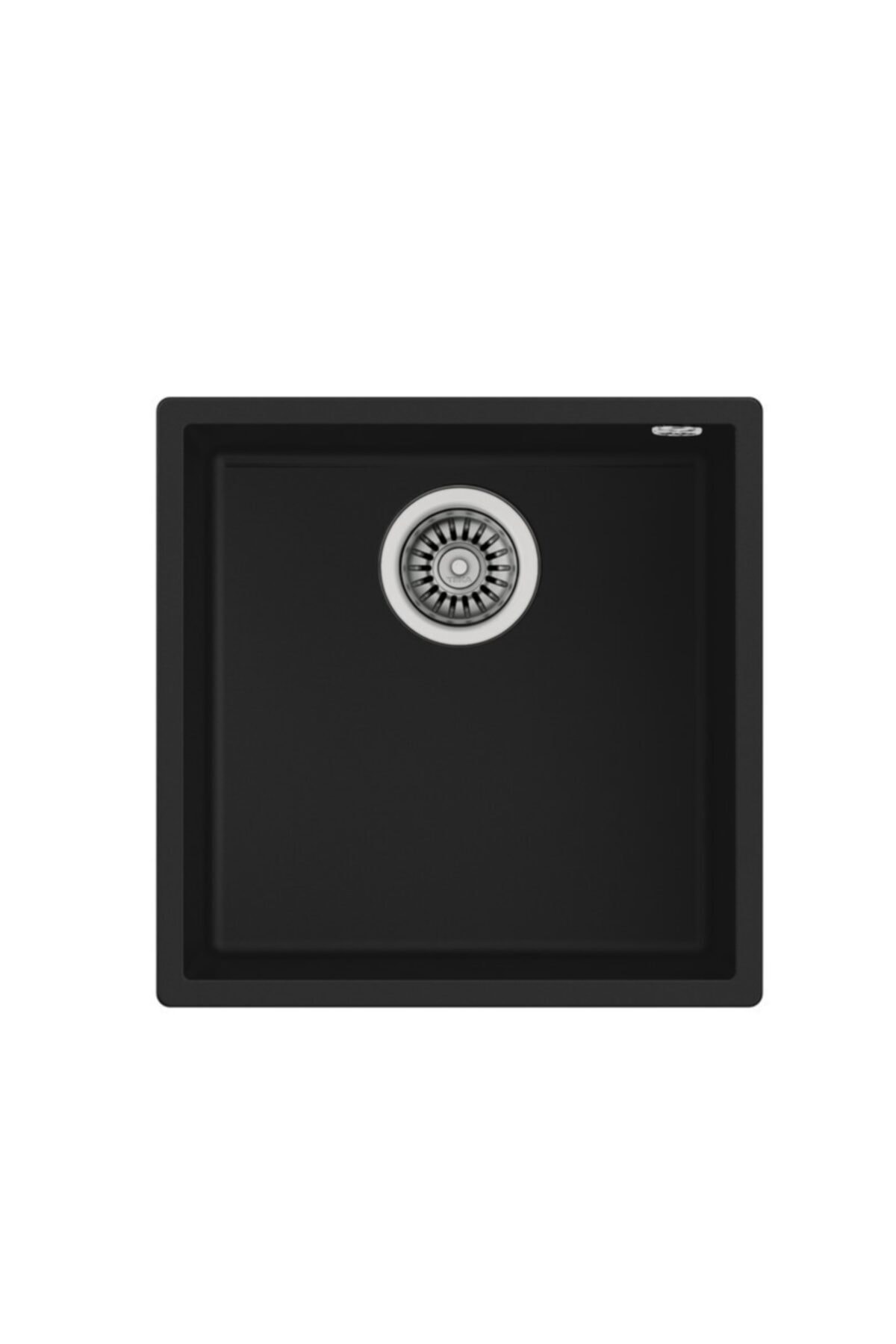 Siyah Square 50.40 Tg Tek Gözlü Damlalıksız Granit Eviye (.115230020)