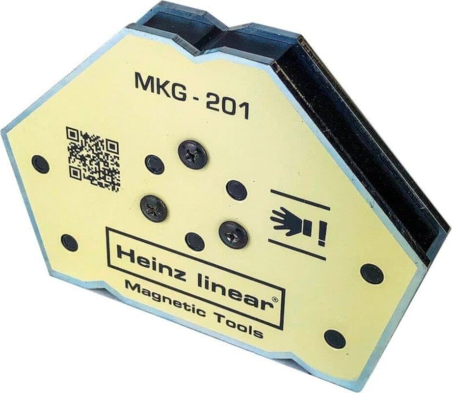 Manyetik Açılı Kaynak Tutucu Mıknatıs Gönye Linear MKG201-K