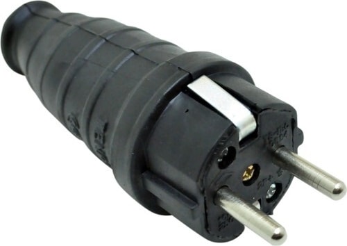 Monofaze Kauçuk Erkek Fiş