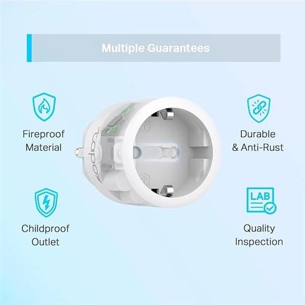 Tp-Link P115, Mini Akıllı Wi-Fi Soketi, Enerji Izleme, 1-Pack