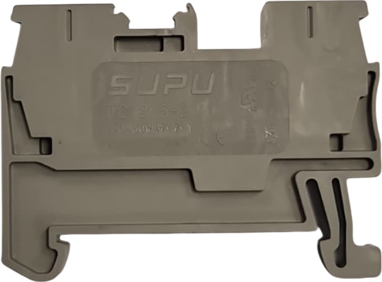 Tc2.5-2-Gy / 2,5mm2 Yayli Geçis Klemensi, Gri - 411501101 ( 50 Adet )