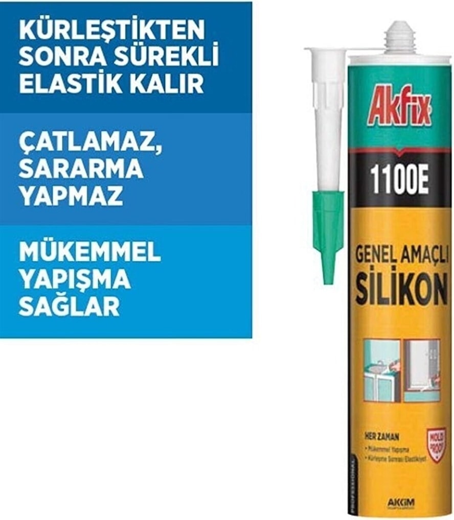 1100E Beyaz Silikon 280 gr