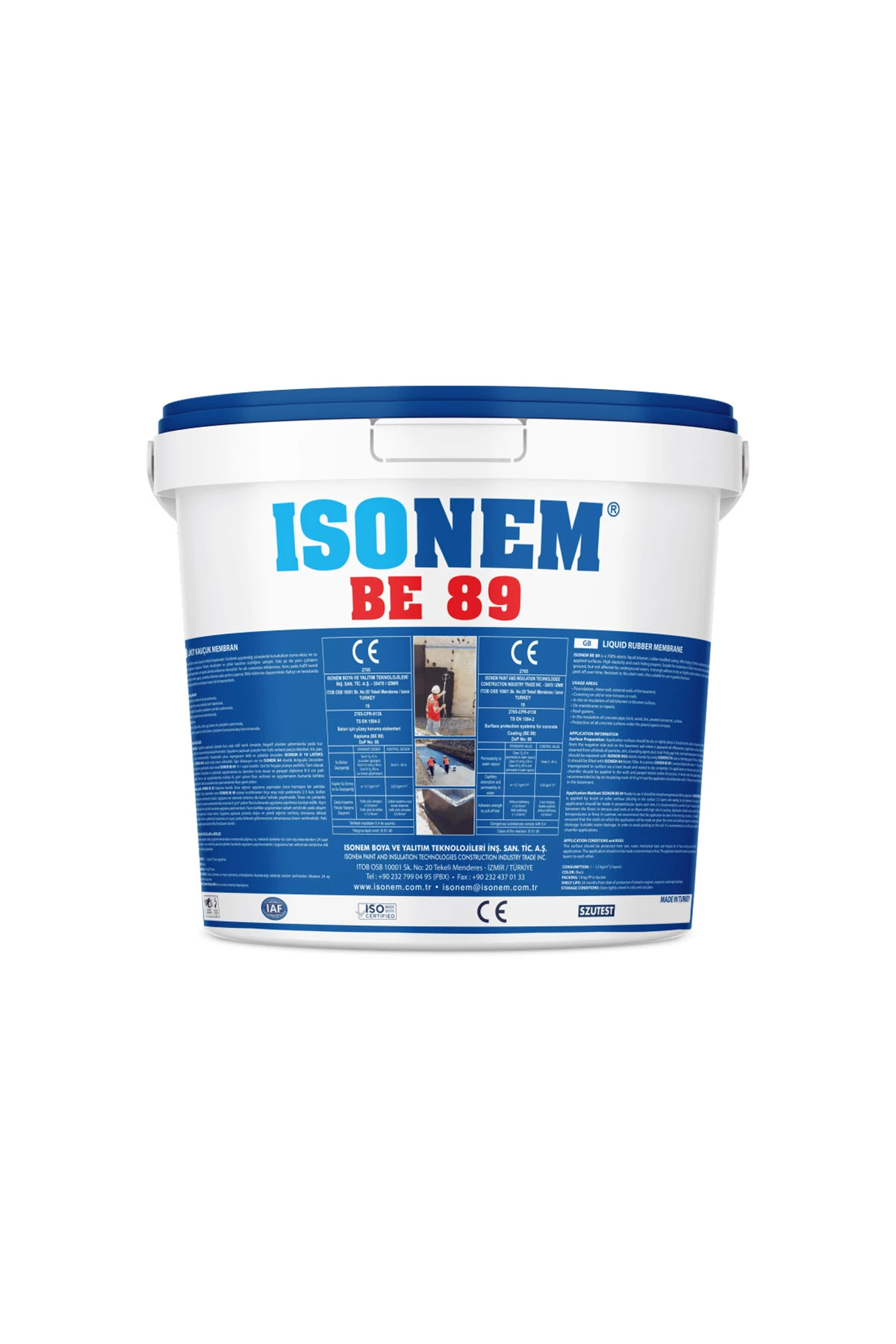 BE89 Likit Kauçuk Membran 18 Kg