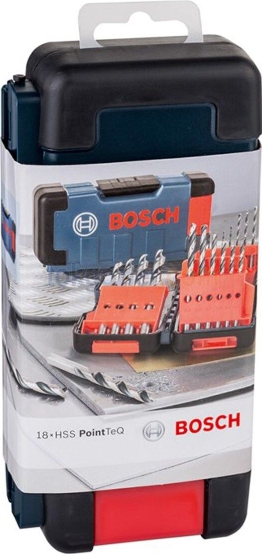BOSCH Hss Pointteq 18 Parça Toughbox Metal Delme Set - 2608577350