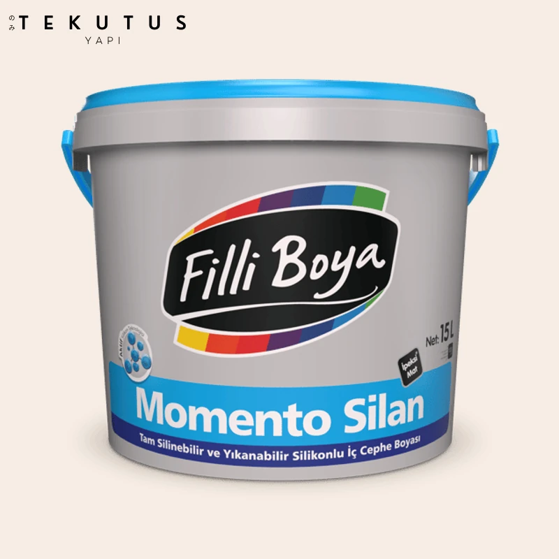 Momento Silan Silikonlu Iç Cephe Boyası 15 L Kayısı Beyazı / AY-1009
