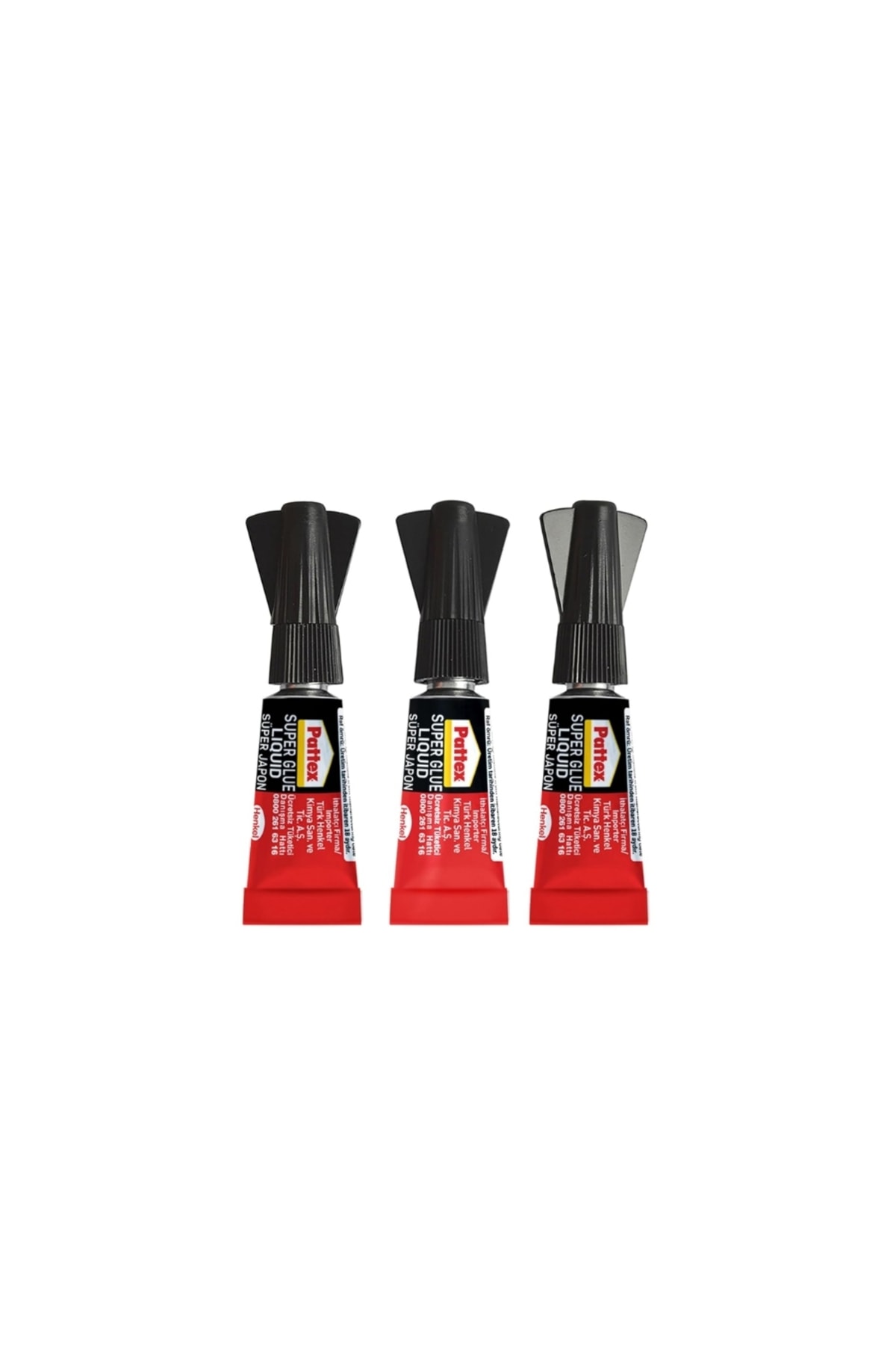 Japon Süper Mini Yapıştırıcı,3x1 gr, Suya Dayanıklı,Hızlı Kurur