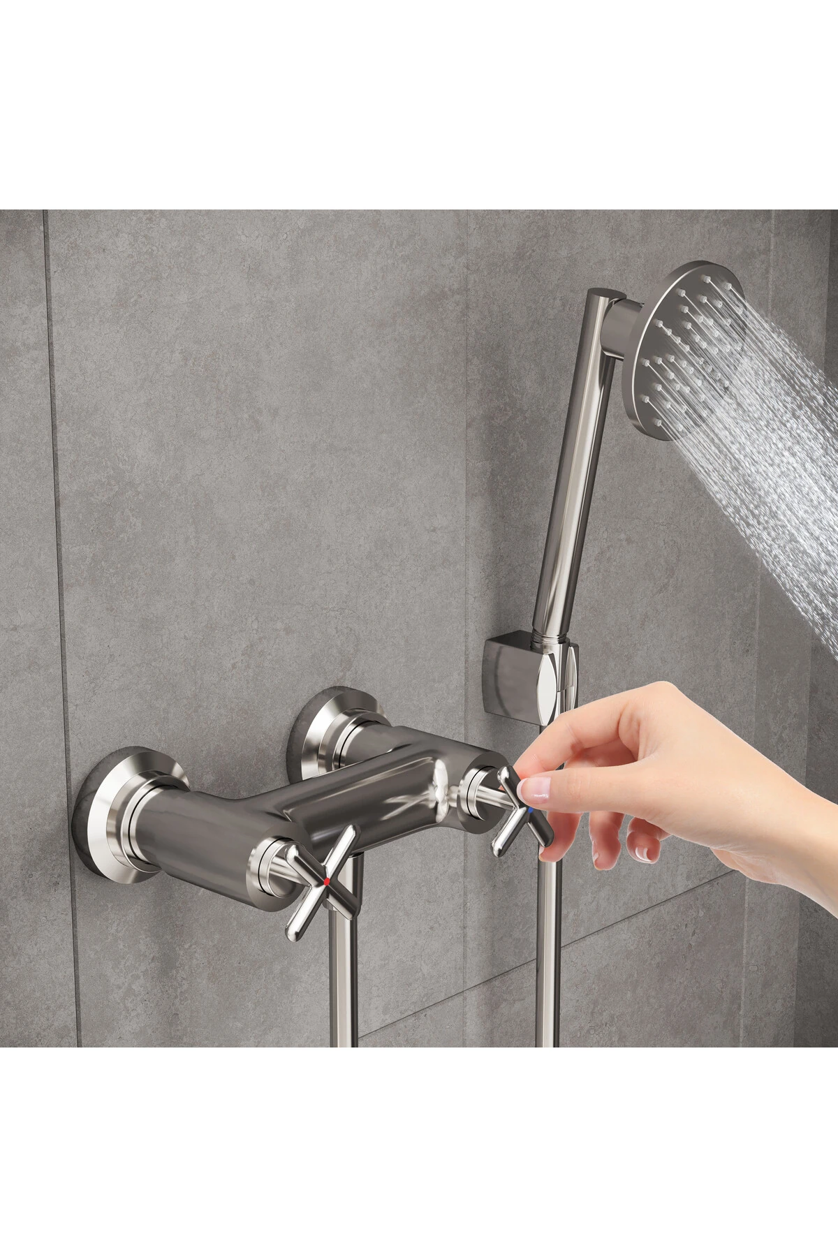 Origin Classic A42894 Duş Bataryası, Krom