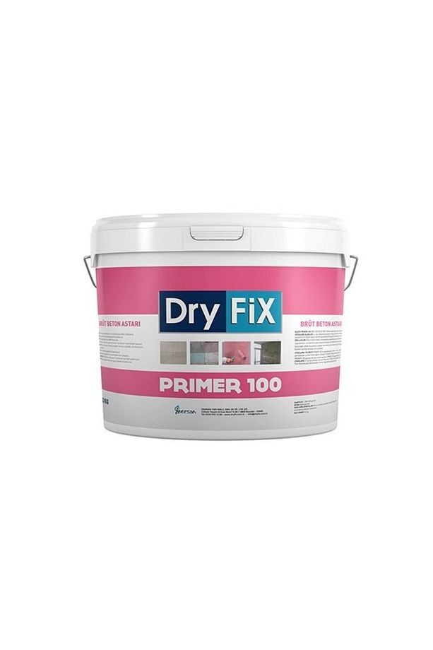 Primer 100 Brüt Beton Astarı 12 Kg Özel Mineral Katkılıdır