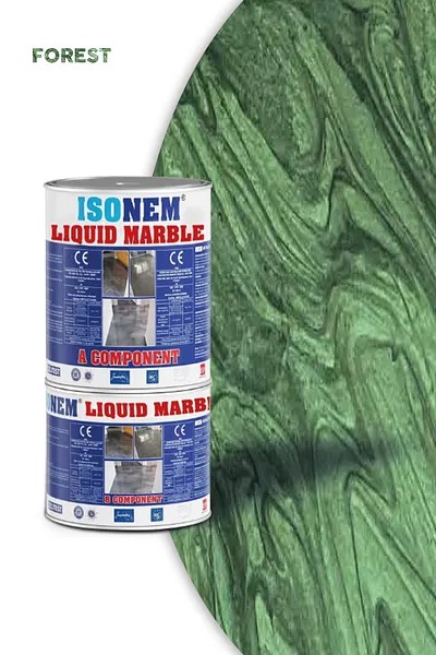İsonem Liquid Marble Sıvı Mermer 1 kg M20 Forest