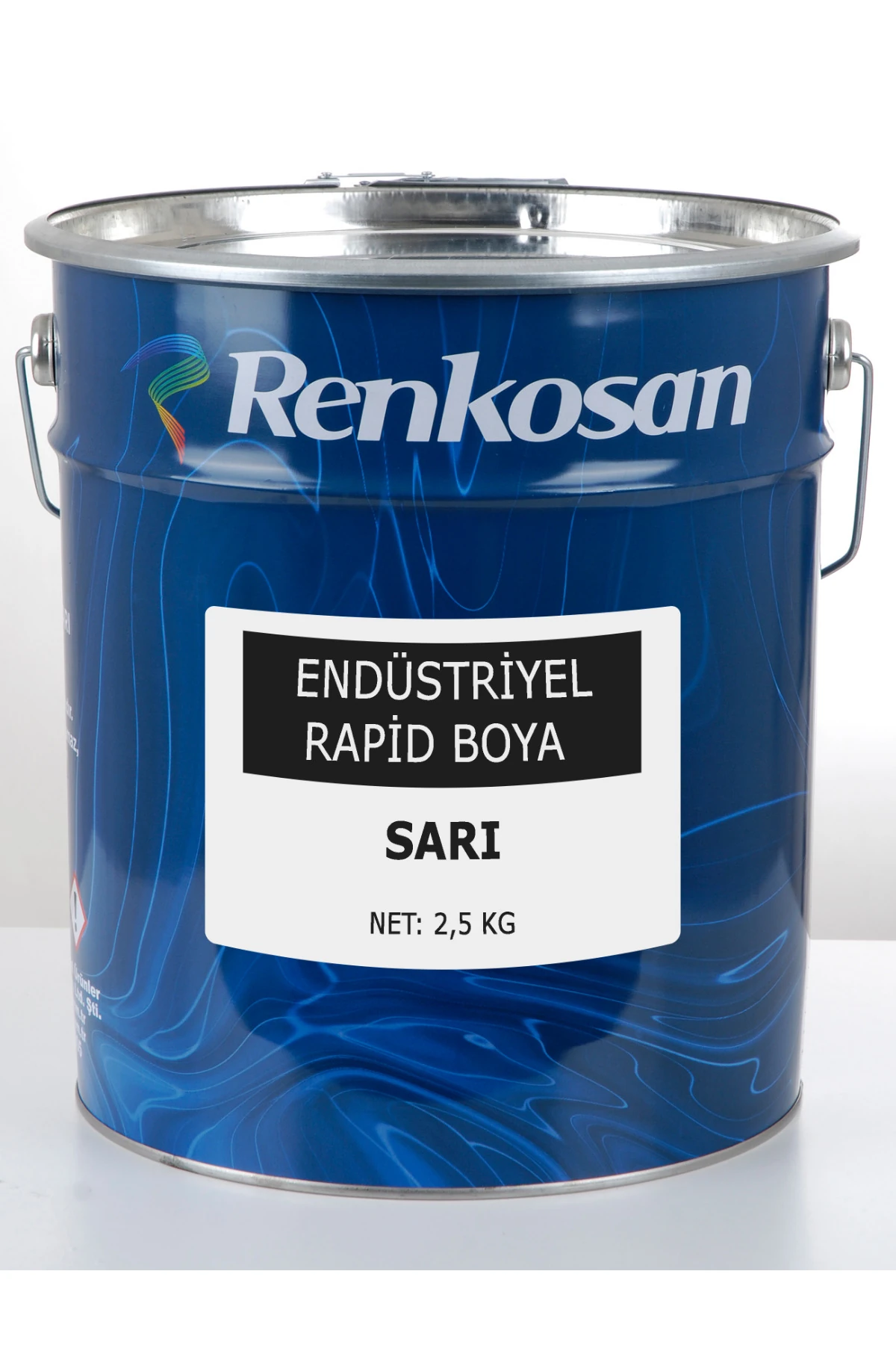 Endüstriyel Rapid Boya – Sarı | Metal, Ahşap, Demir Yüzeyler Için – 2,5 Kg