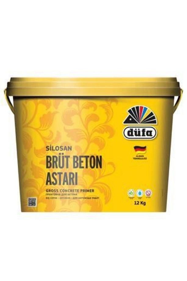 Silosan Brüt Beton Astarı Kırmızı 12 Kg