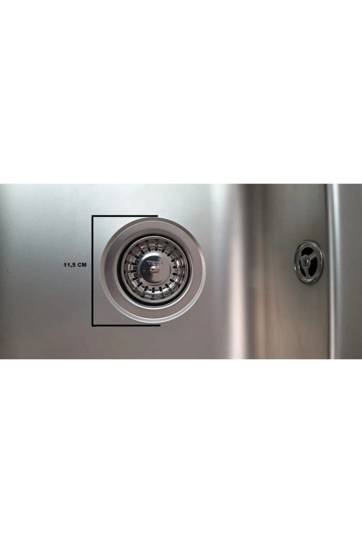 Evye Sifonu Büyük Giderli Yuvarlak Taşmalı