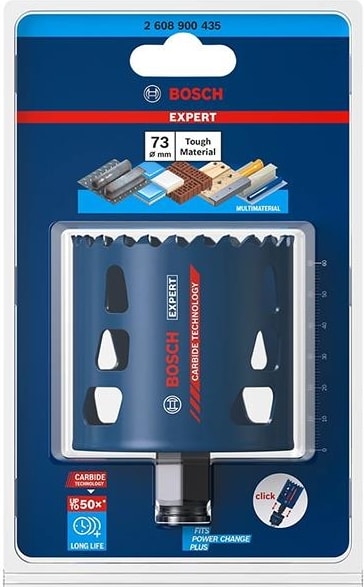 BOSCH 73 mm Expert Sert Malzemeler Için Panç 2608900435