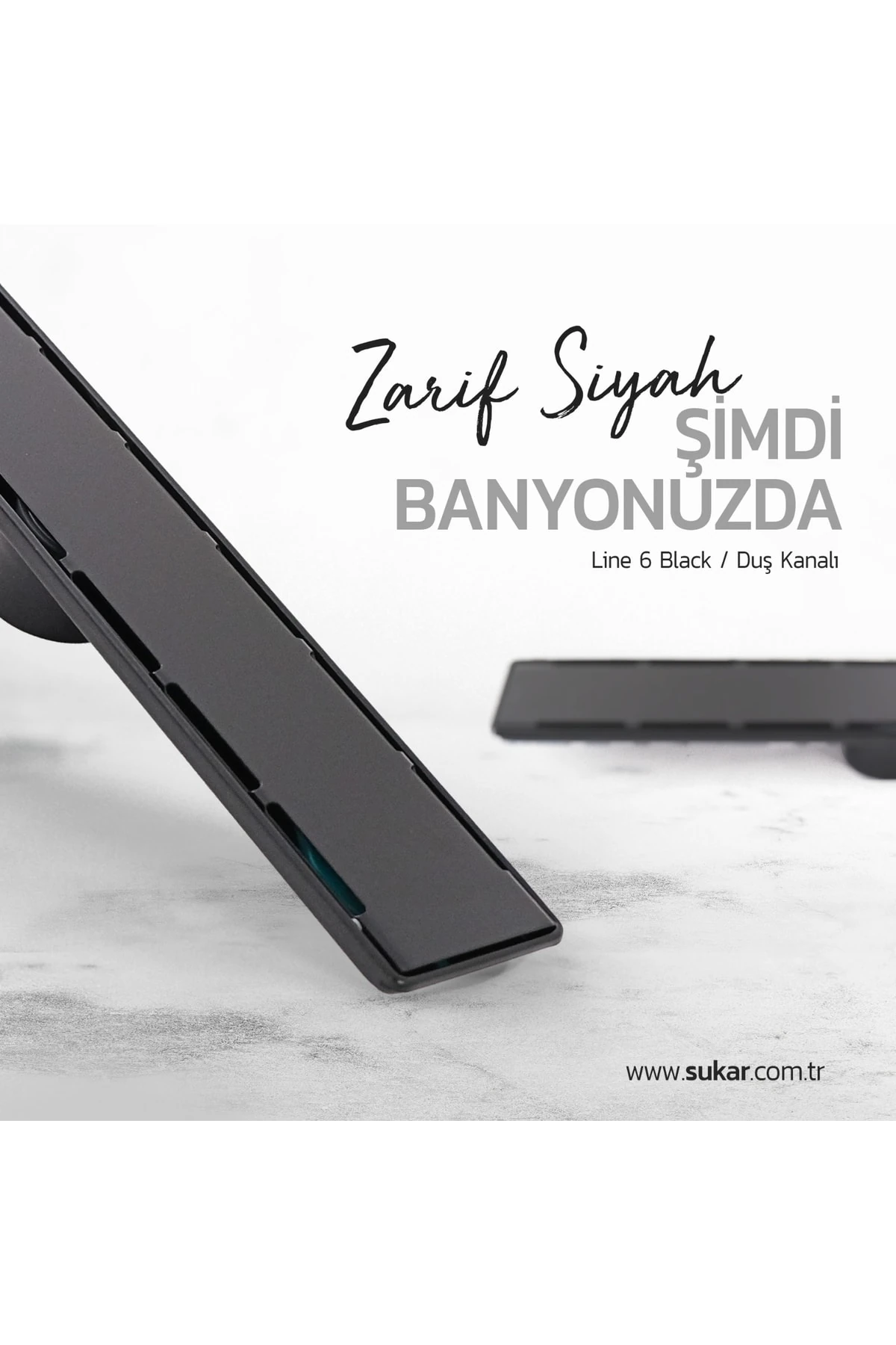 Line/6 Siyah Plaın Izgaralı 40cm