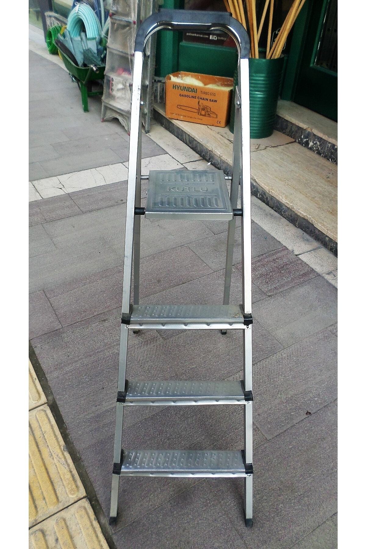 3 1 Basamak Tek Çıkışlı Alüminyum Merdiven