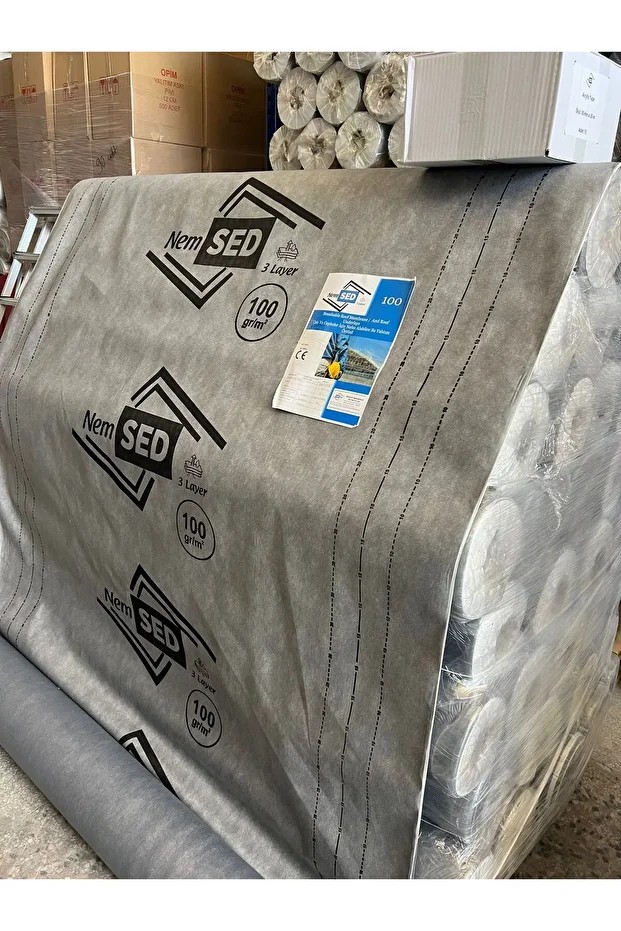Çatıser Tyvek Dorvent Wabis 100 Gr. Çatı Cephe Örtüsü 120m2/rulo 3 Layer