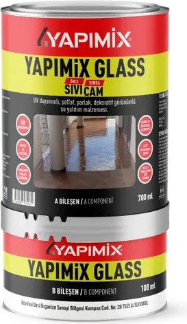 Glass 0,8 Lt Şeffaf Su Yalıtım - Önce Sıvı Sonra Cam