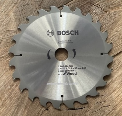 BOSCH 230MM Sunta Kesme Testeresi Mdf Ahşap Kesme Testeresi 24DİŞ
