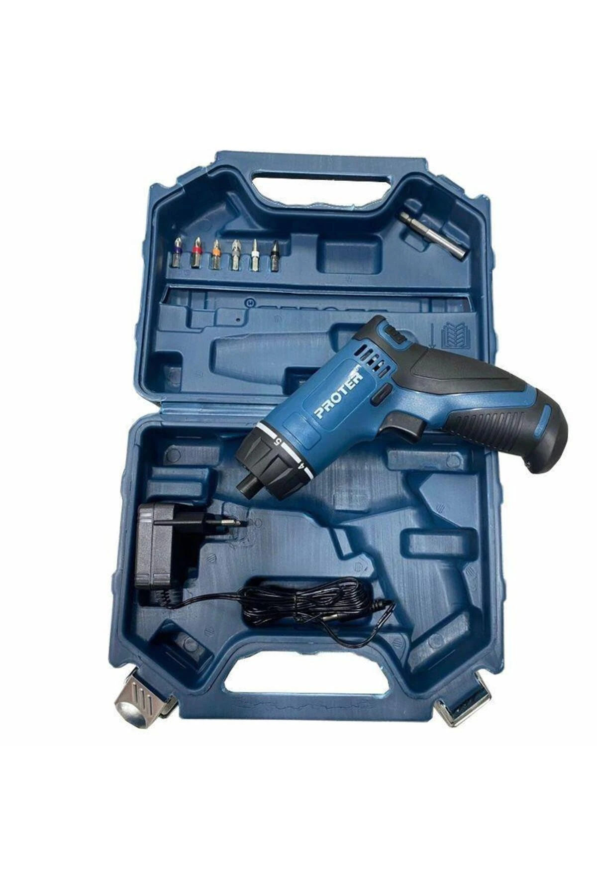 1.0 - 1.4 Ah PST 107 Kit Akülü Şarjlı Tornavida Makinesi Darbesiz 6 Volt 2 Yıl 1