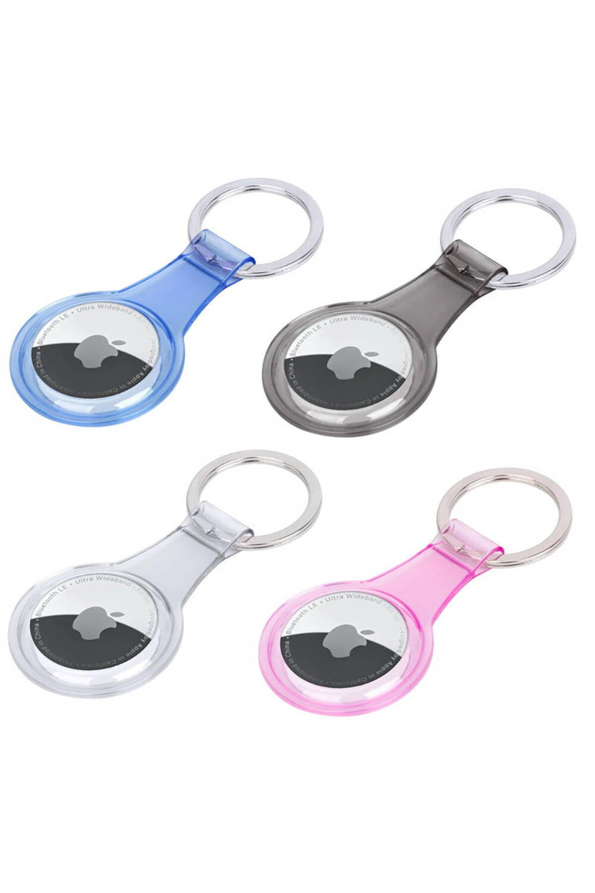 Airtag Uyumlu Yumuşak Silikon Anahtarlık Kılıf