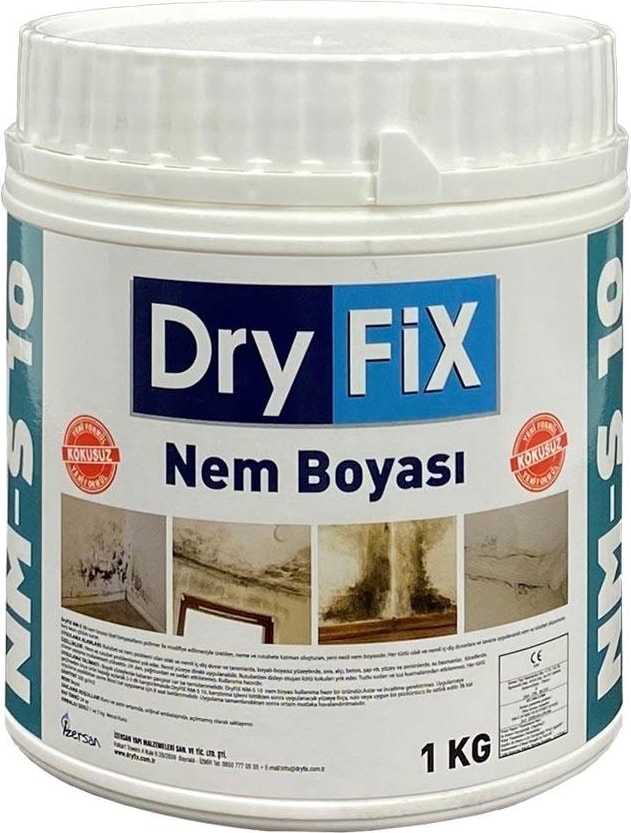 Nm-S 10 Kokusuz Nem Boyası 1 kg Beyaz