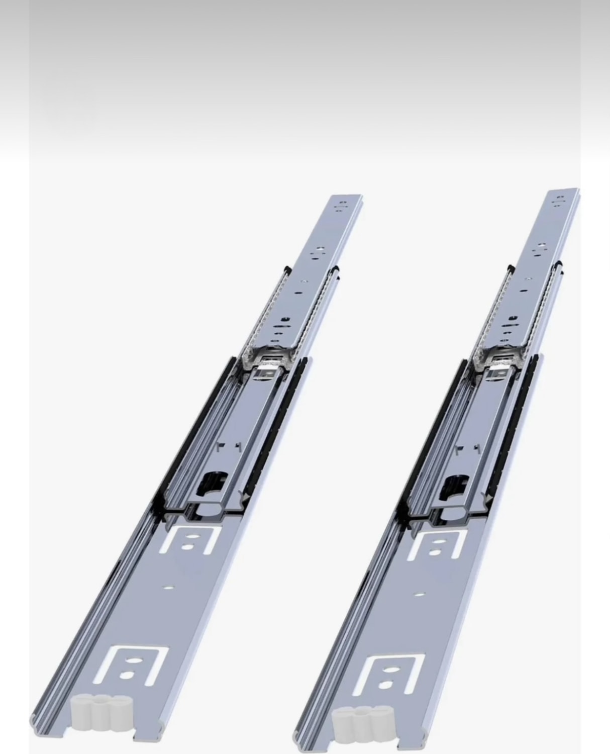 Teleskopik Bilyalı Çekmece Rayı 35 Mm, 35 cm (1 Takım)
