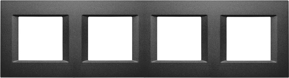 Panasonic Thea Optima Siyah 4X2M Çerçeve