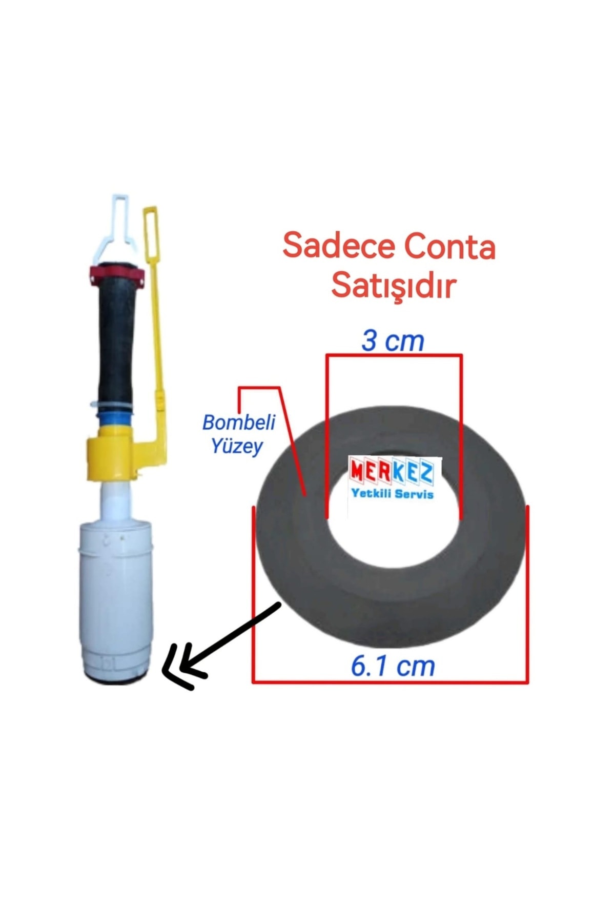 Rezervuar Iç Takım Kapama Contası Boşaltma