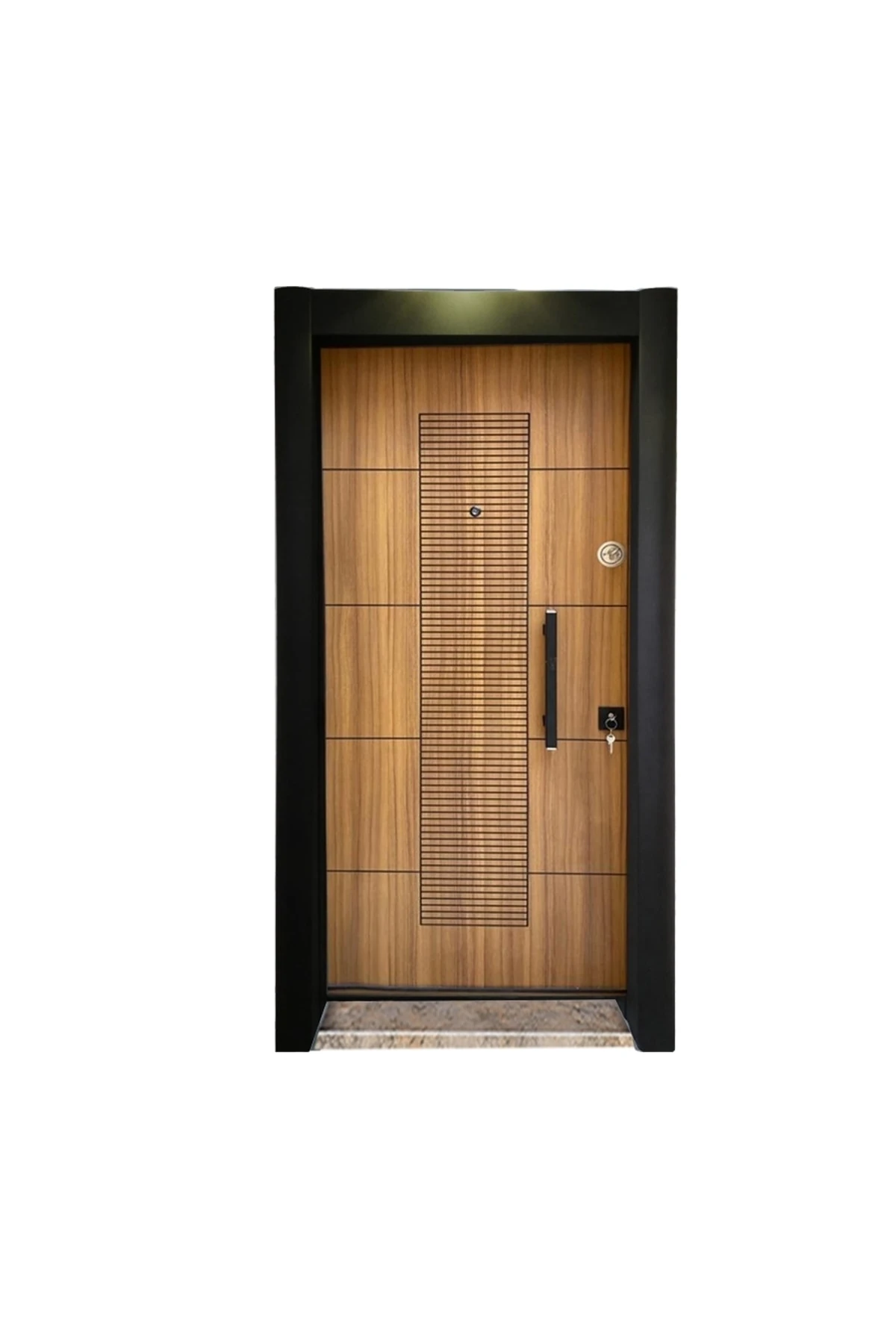 Tez11593 Statik Kasalı Düz Model Ekonomik Daire Kapısı Çelik Kapı