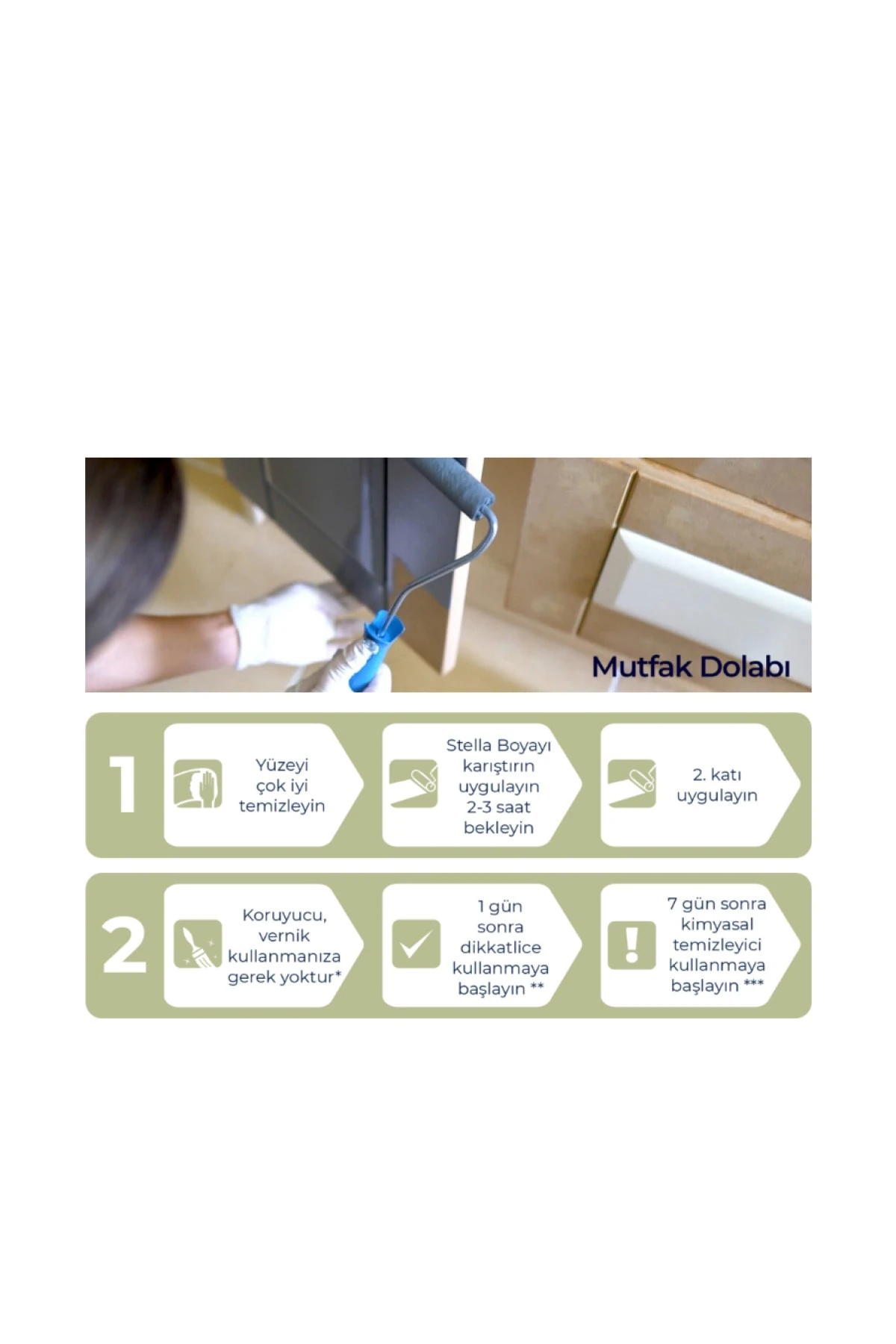 Stella Su Bazlı Saf Akrilik Boya 1 Lt Renk ( 2563 )