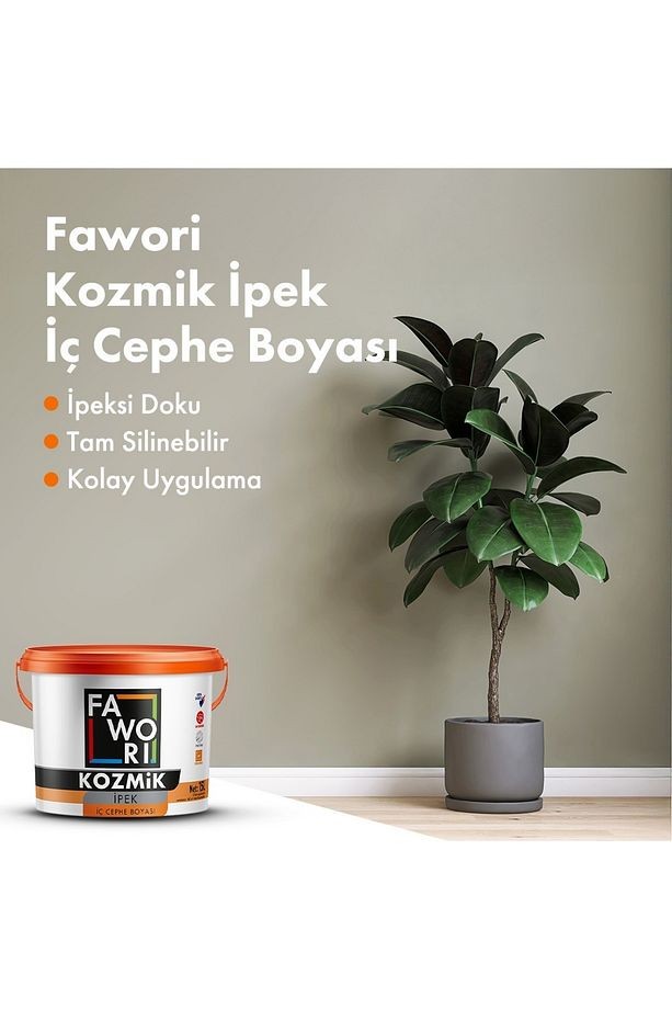 Filli Boya- Kozmik  Silinebilir-Parlak-Yüksek Kapatıcı İç Cephe Boyası15L+ Tavan 17.5kg