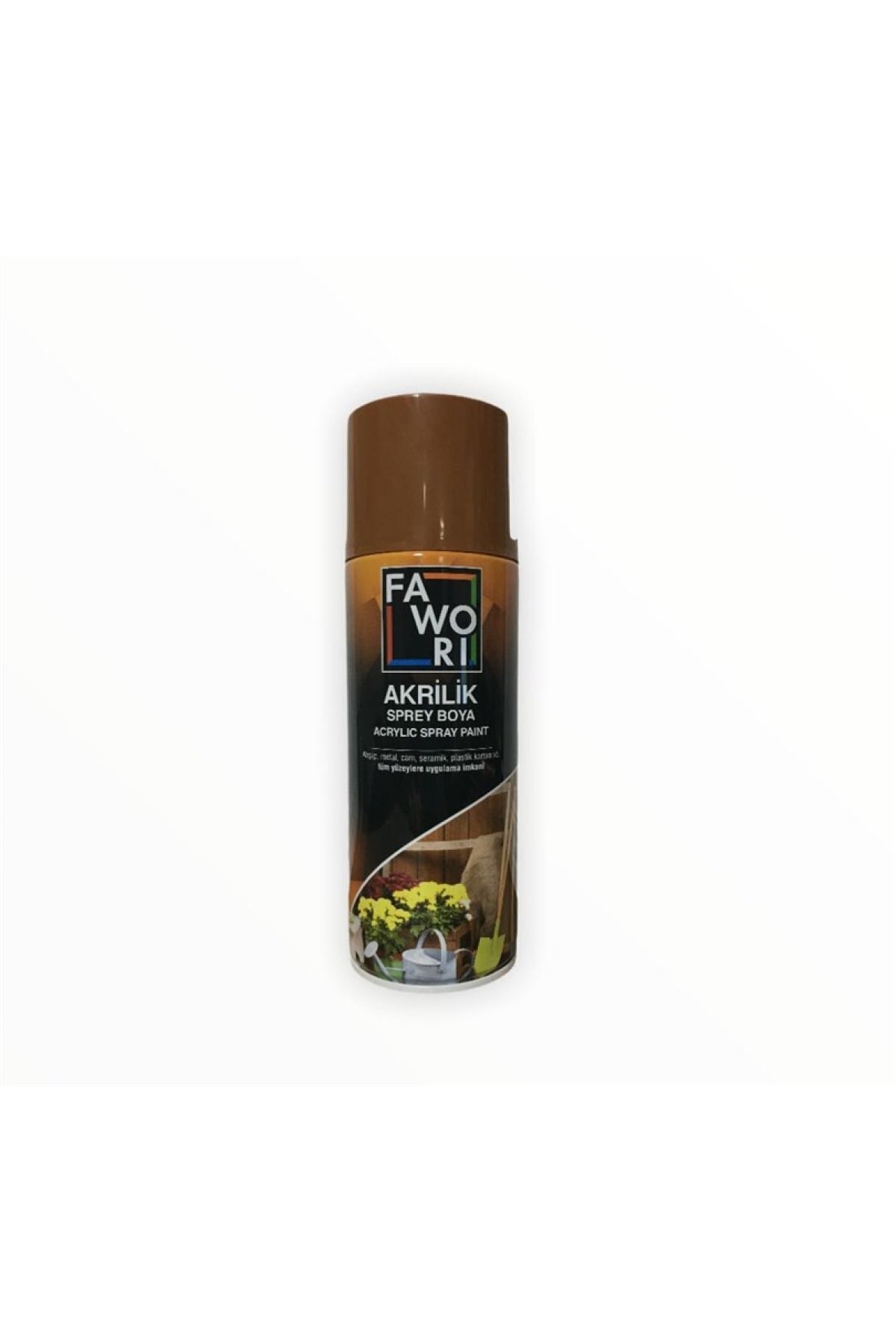 Akrilik Sprey Boya 400 Ml.açık Kahve