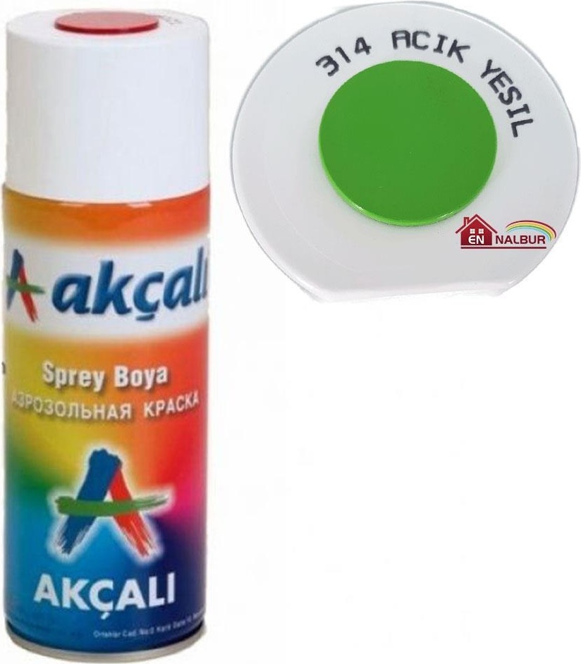 Senson  Sprey Boya 400 ml 314 Açık Yeşil