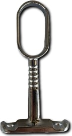 Oval Metal Gardrop Sallama Flaş Askı (4 Adet)