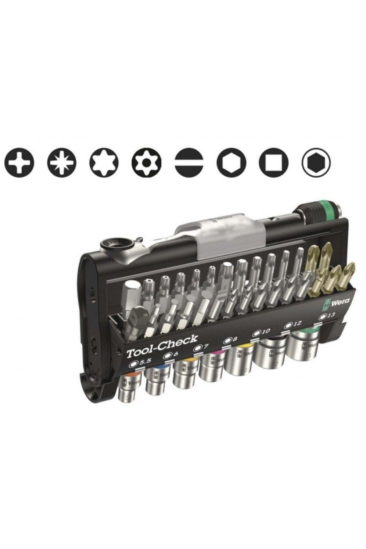 Tool-Check 1 Zyklop Mini Cırcır Seti (05073220001)