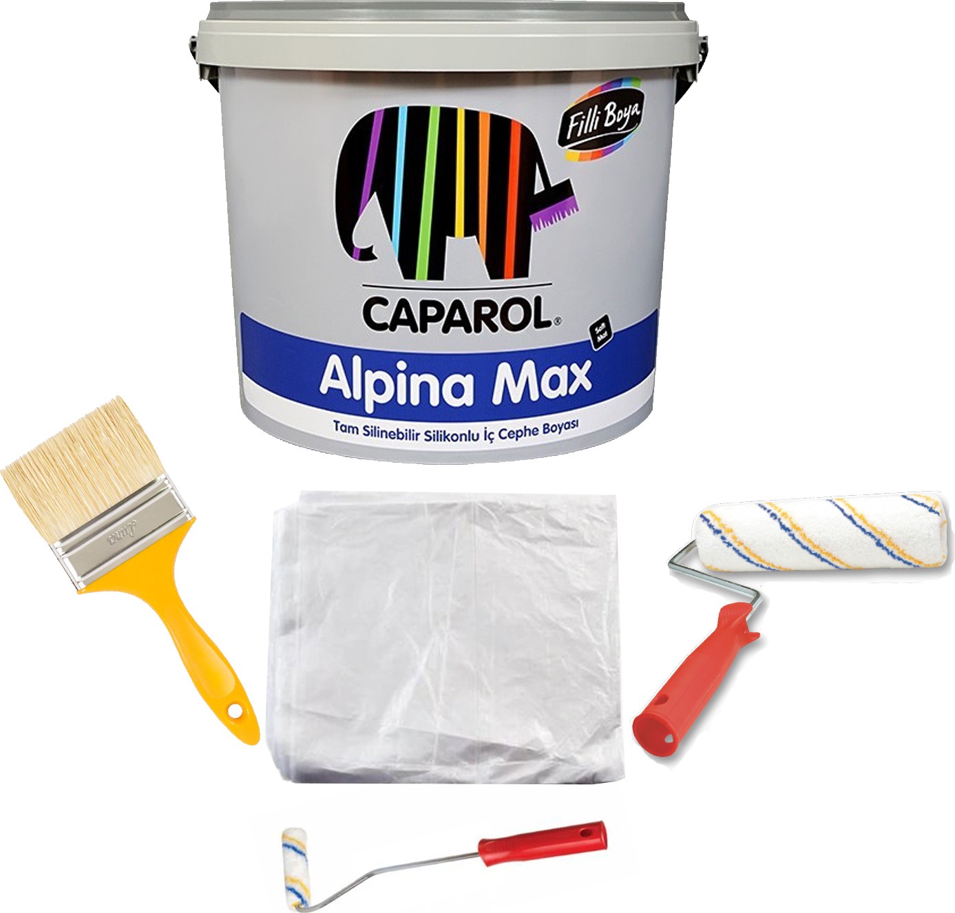 İç Cephe Boya Paketi Alpinamax Lületaşı 15 lt