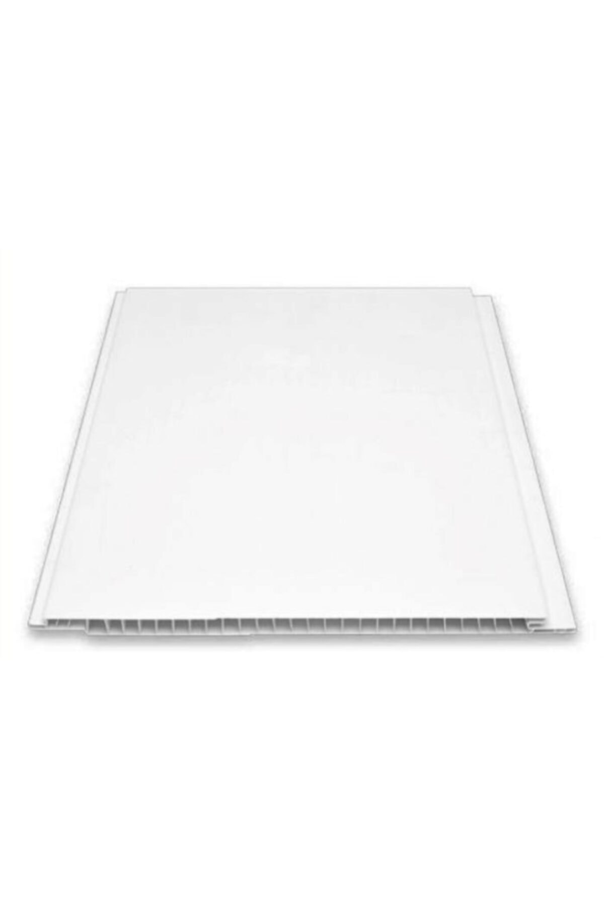 Düz Beyaz Plastik Pvc Duvar - Tavan Lambiri / 20 Adet 20 cm X 1 Metre - 4 Metrekare