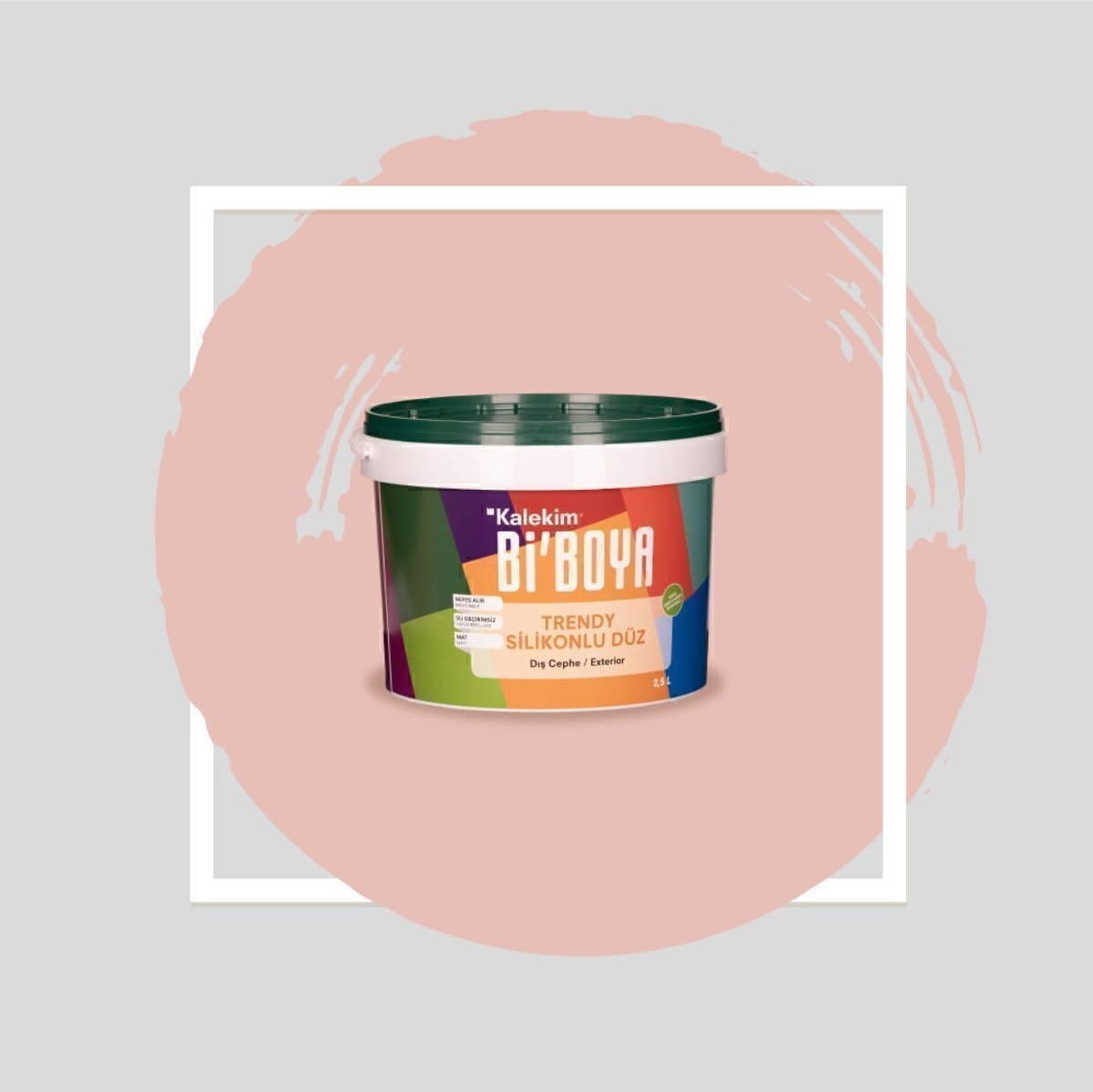 Silikonlu Dış Cephe Boyası 2.5 Lt 4151