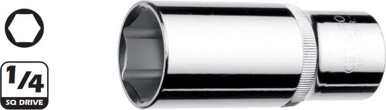 C04-H110 11 mm 1/4 Altı Köşe Derin Lokma Ceta