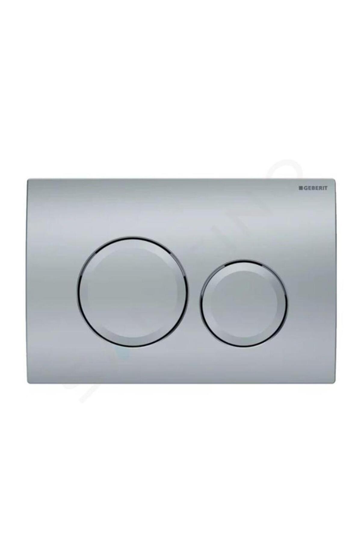 Delta20 115.127.46.1 Kumanda Paneli Çift Basmalı, Mat Krom