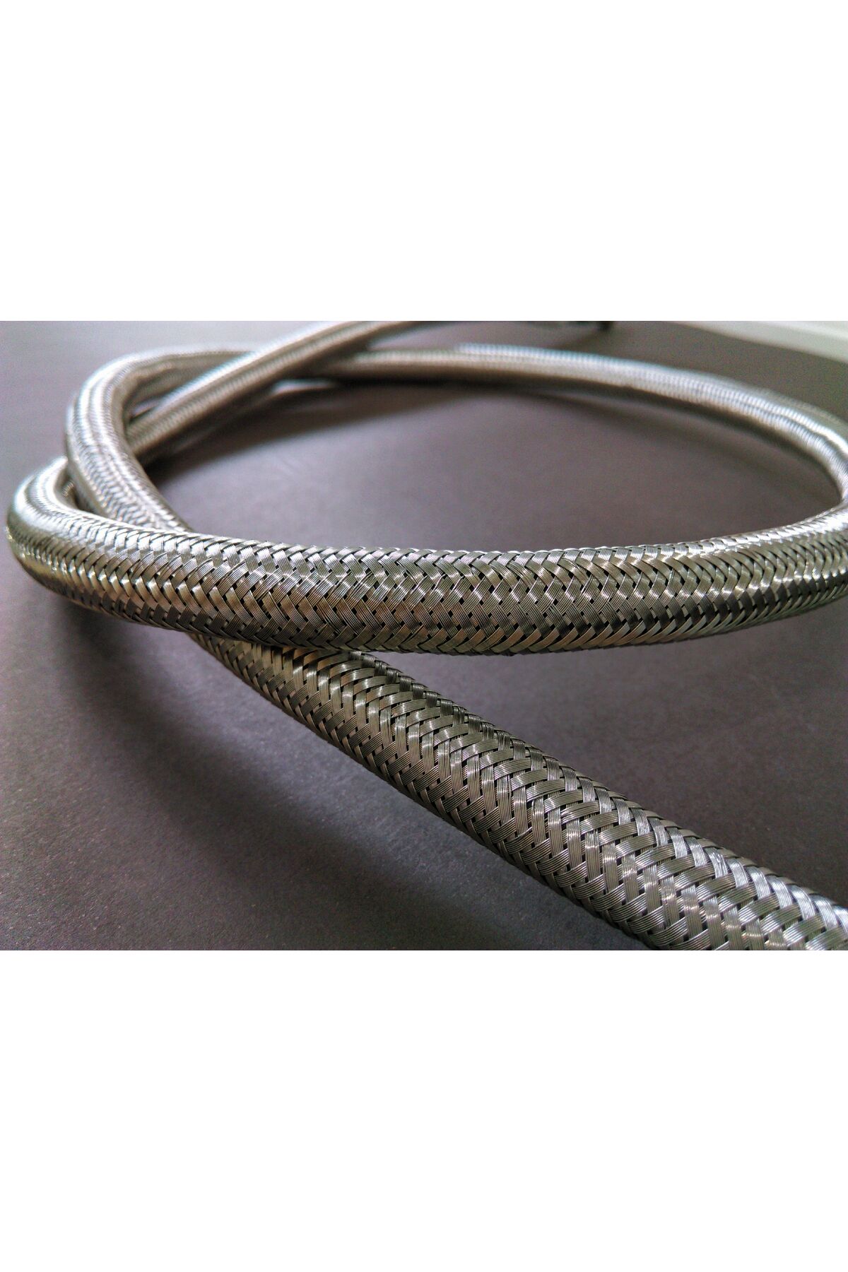2 Adet 70 Cm Batarya (armatür) Flex -spral Sıcak - Soğuk Su Çelik Örgülü Bağlantı Hortumları
