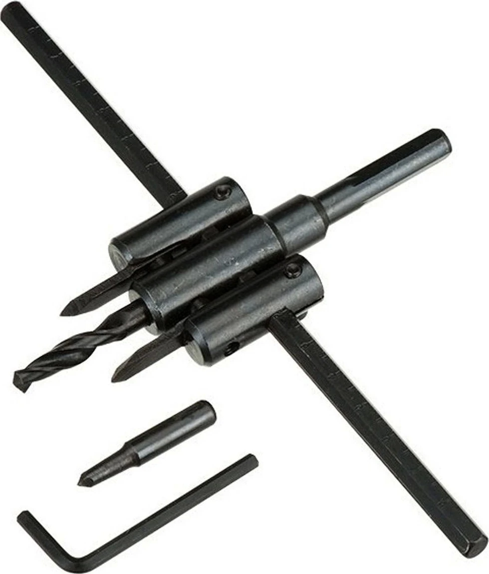 Meşem Matkap Ayarlı Panç Delme Seti 300 mm