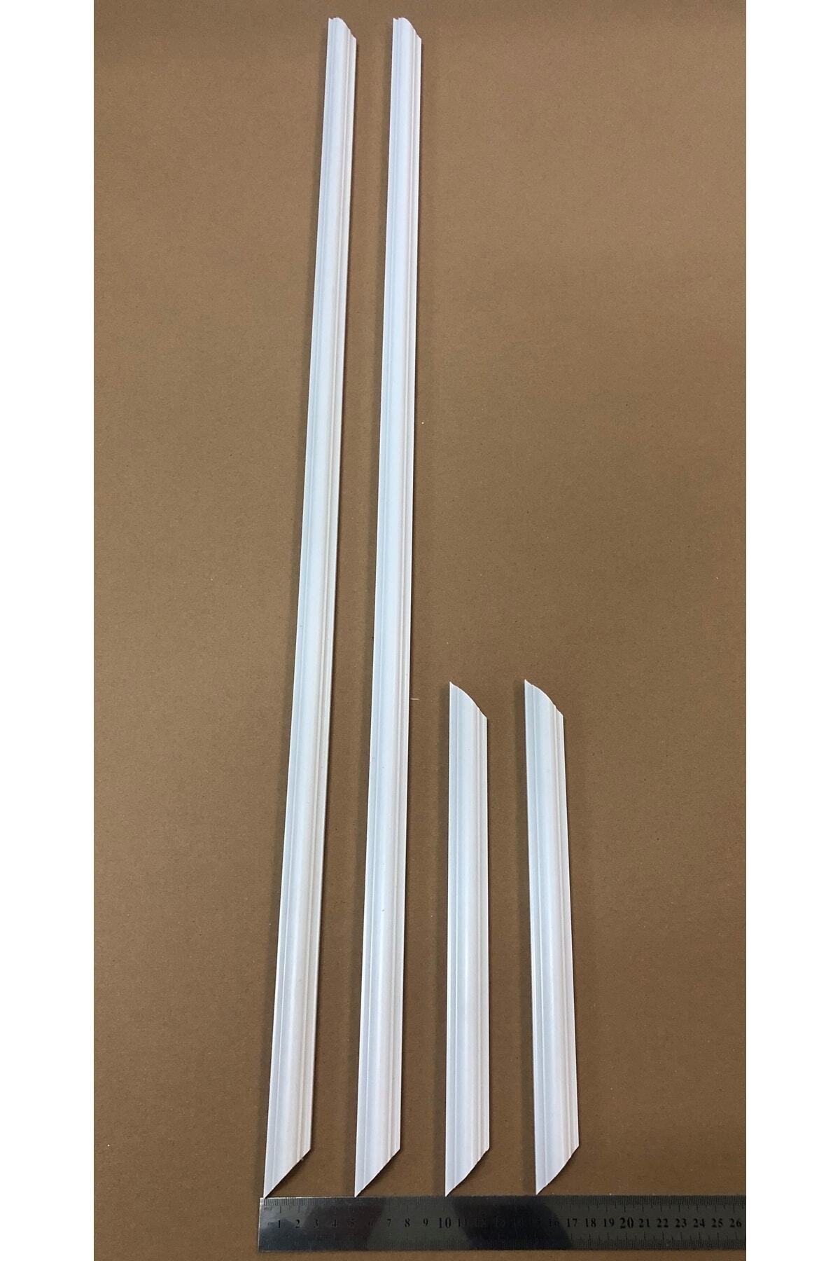 60x120 Cm Ve 30x90 Cm, Çerçeve Yapmaya Hazır, Köşeler Kesilmiş Duvar Çıtası