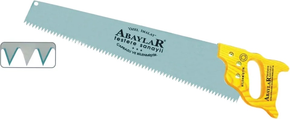 Lar Beyaz Çelik Pala Testere 50 cm - Ahşap Sap