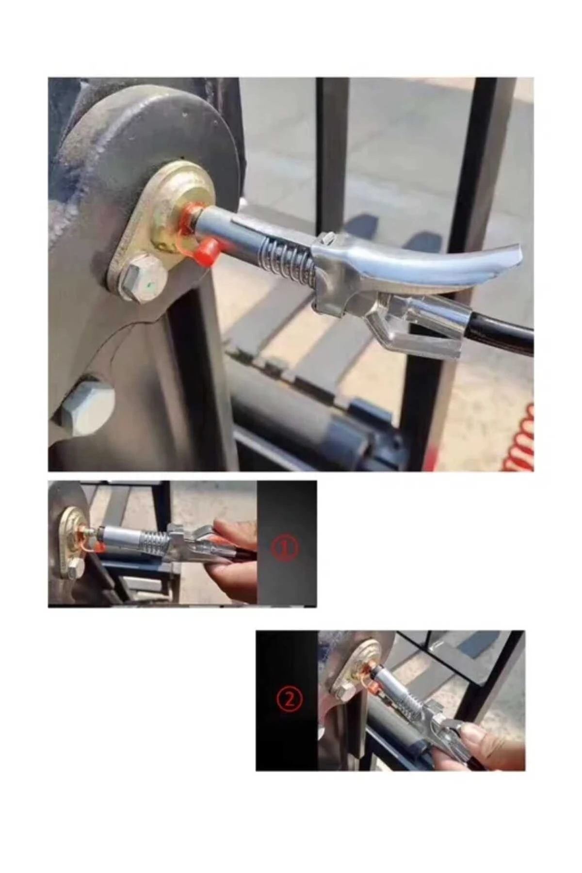 Mandallı Gres Pompası Ucu