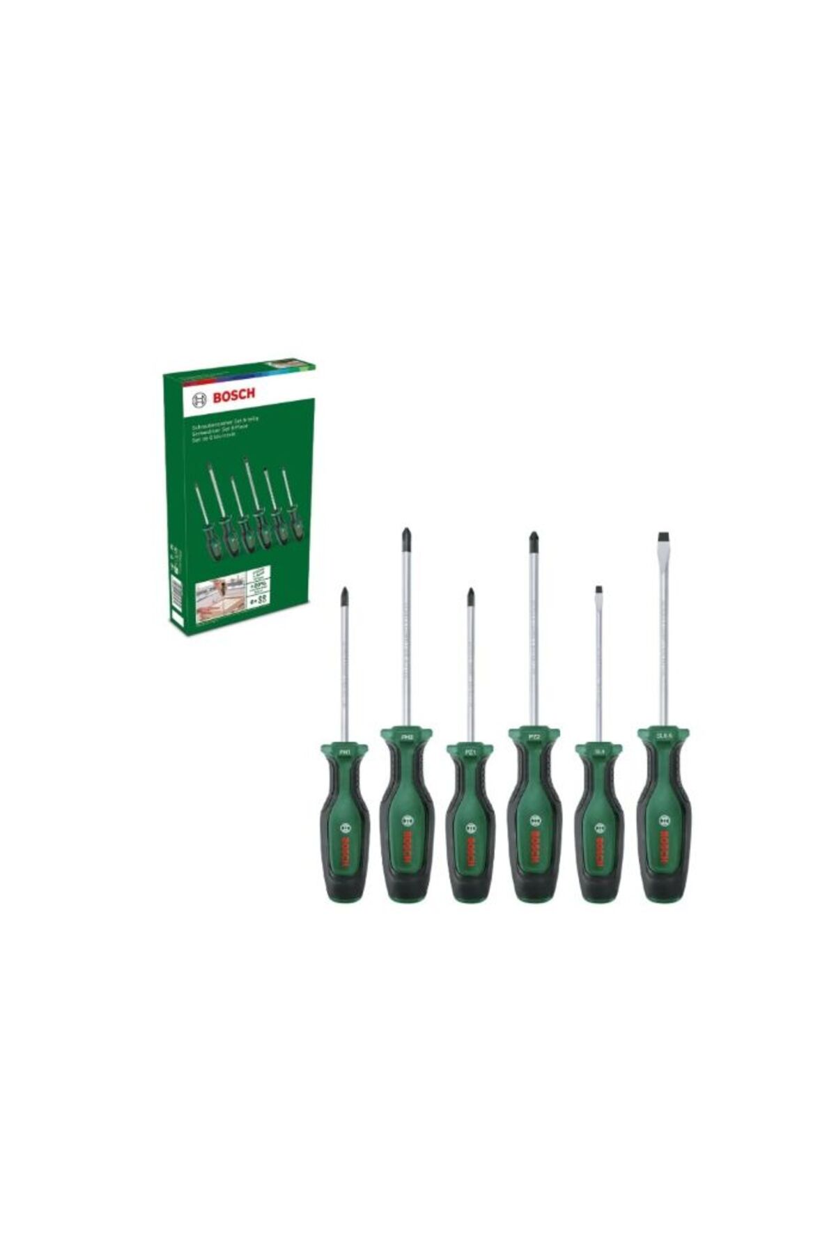 BOSCH Tornavida Seti 6 Parça Set 1