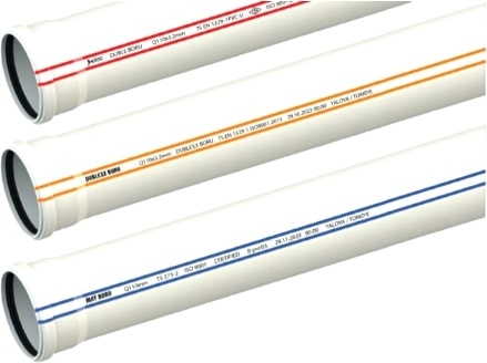 Pimaş Atık Su Borusu 100X1000 3.2mm 1 mt