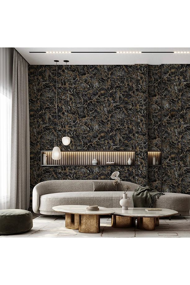 ROKA 23103-5 Modern Mermer Desenli Duvar Kağıdı 16,5 m2