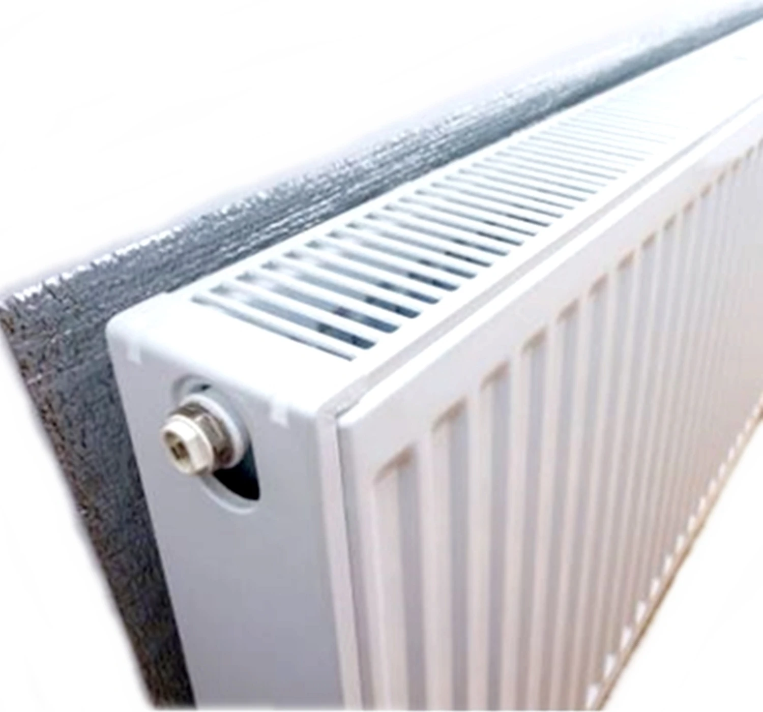 Yapışkanlı 120X100CM Petek Kalorifer Arkası Isı Yalıtım Izolasyon Levhası Radyatör Arkalığı Plaka