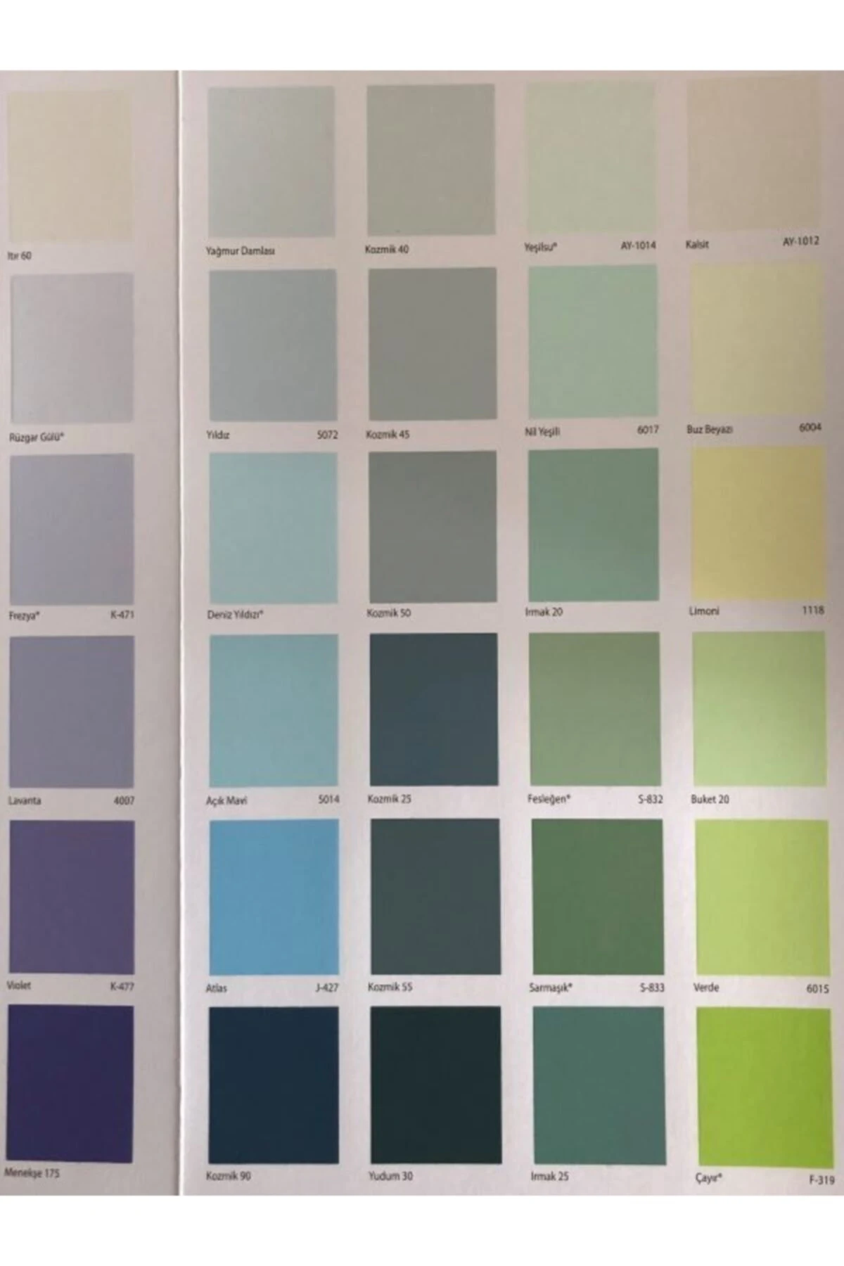 Silikonlu Mat Iç Cephe Boyası 15 L. Yağmur Damlası